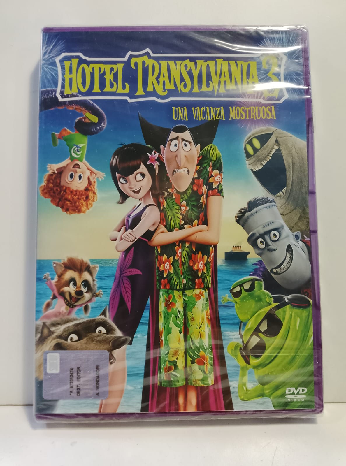Film d'Animazione Dvd Hotel Transilvania 3 Una Vacanza Mostruosa