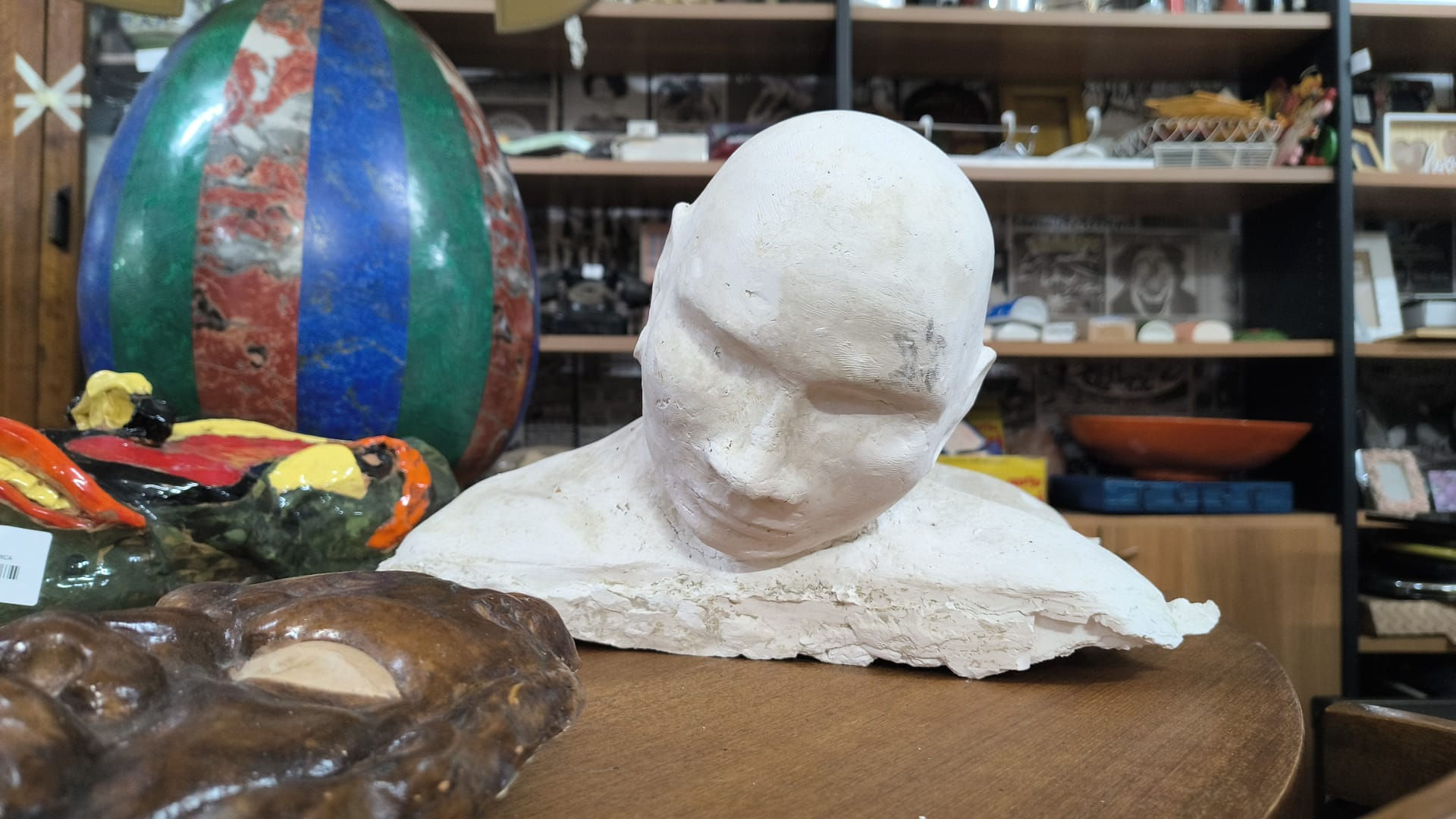 Scultura in Gesso Prova d'Artista SANDRA PERAGLIE