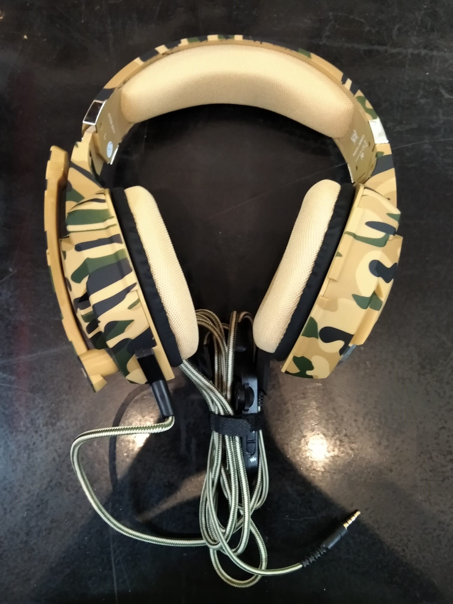 Cuffie con Microfono  da Gaming  Camouflage KOTION EACH Pro Gaming Headset