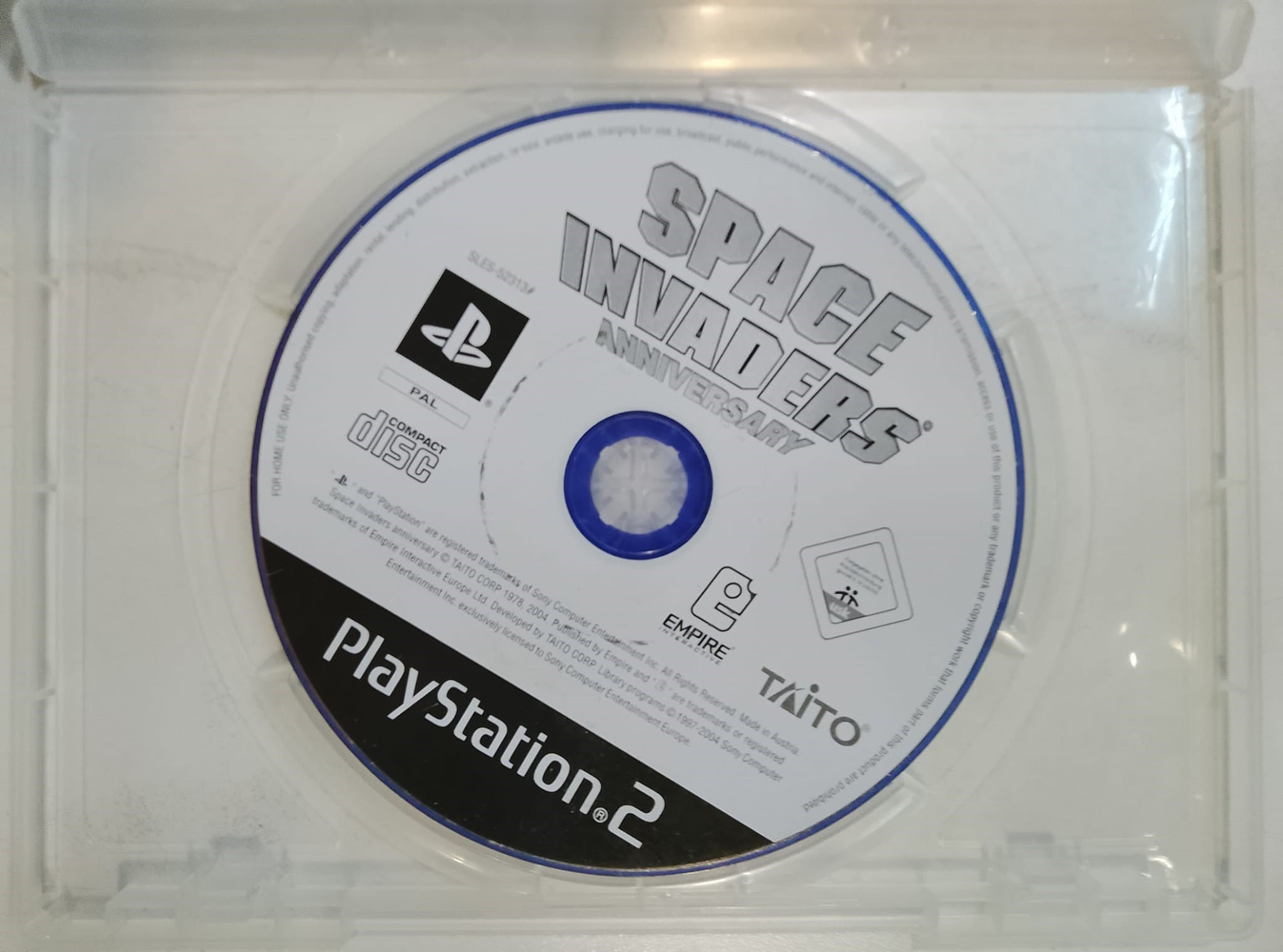 Gioco SPACE INVADERS Anniversary per PS2 Sony PlayStation 2 Loose