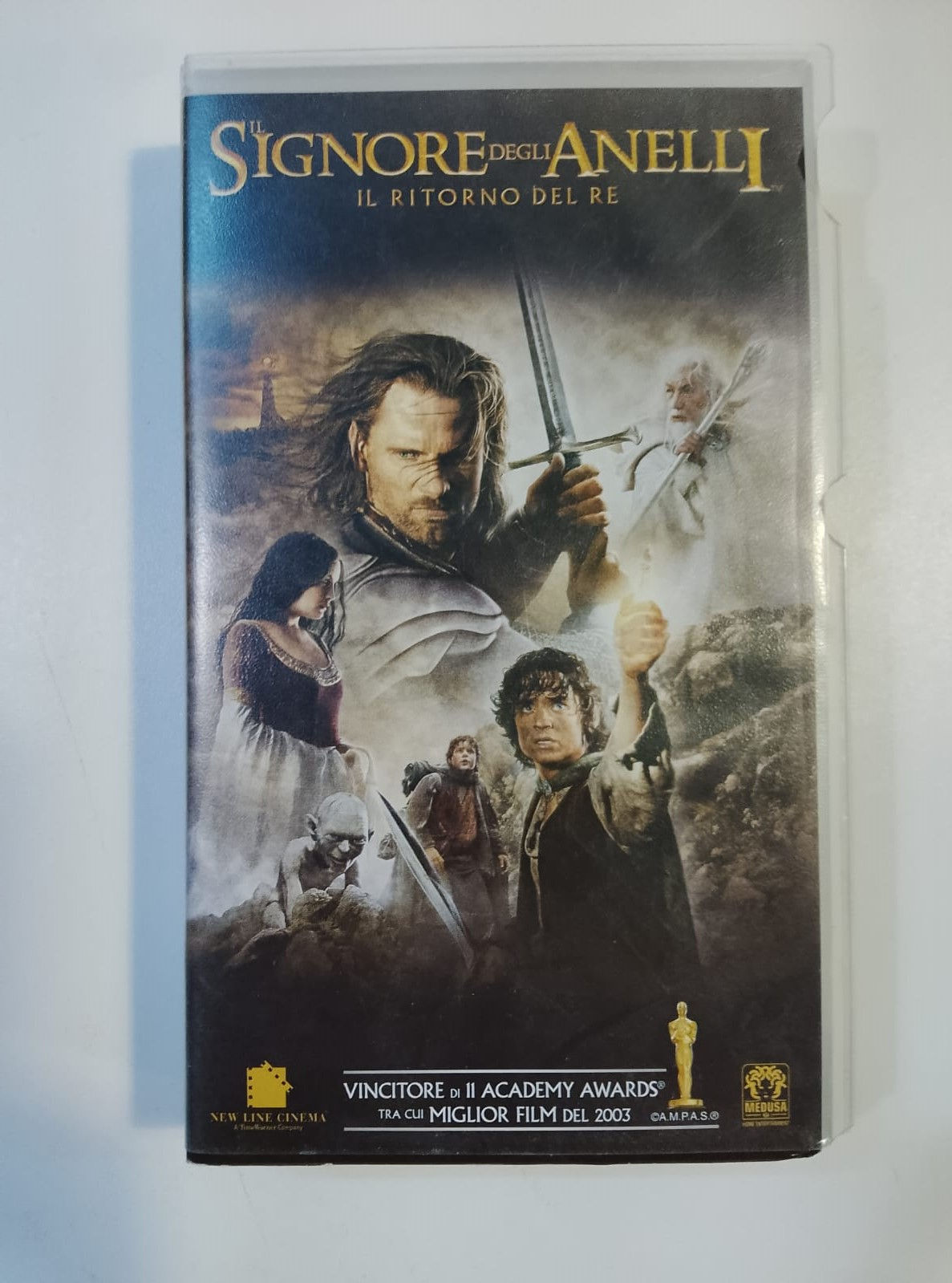 Videocassetta VHS IL SIGNORE DEGLI ANELLI Il Ritorno del Re