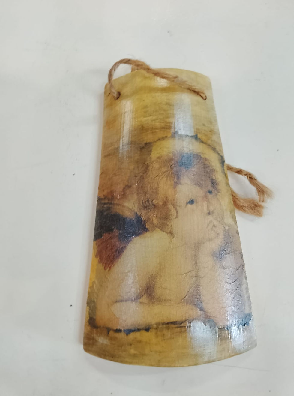 Coppo Tegola Decorativa con Angioletto di Raffaello