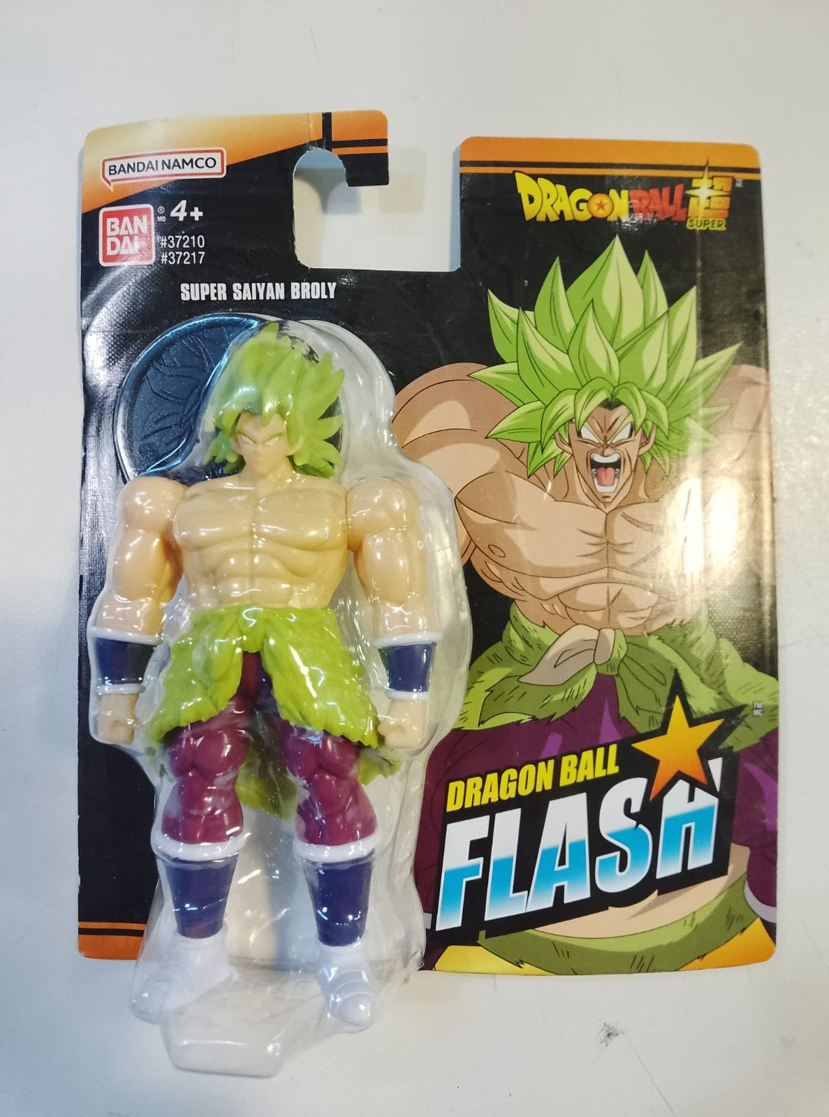 Action Figure Super Saiyan Broly DRAGON BALL Flash BANDAI