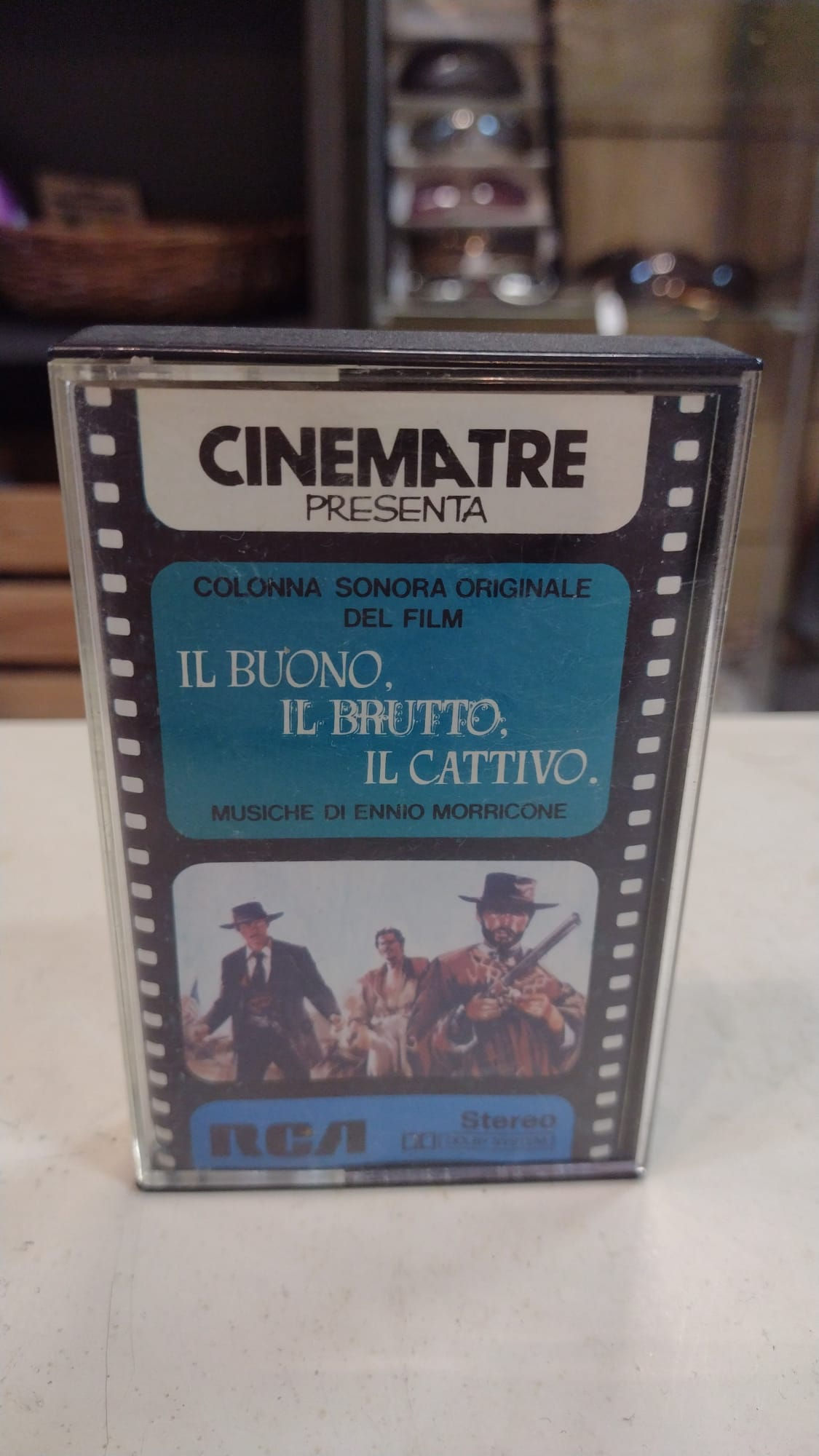 Audiocassetta Colonna Sonora IL BUONO, IL BRUTTO, IL CATTIVO di Ennio Morricone