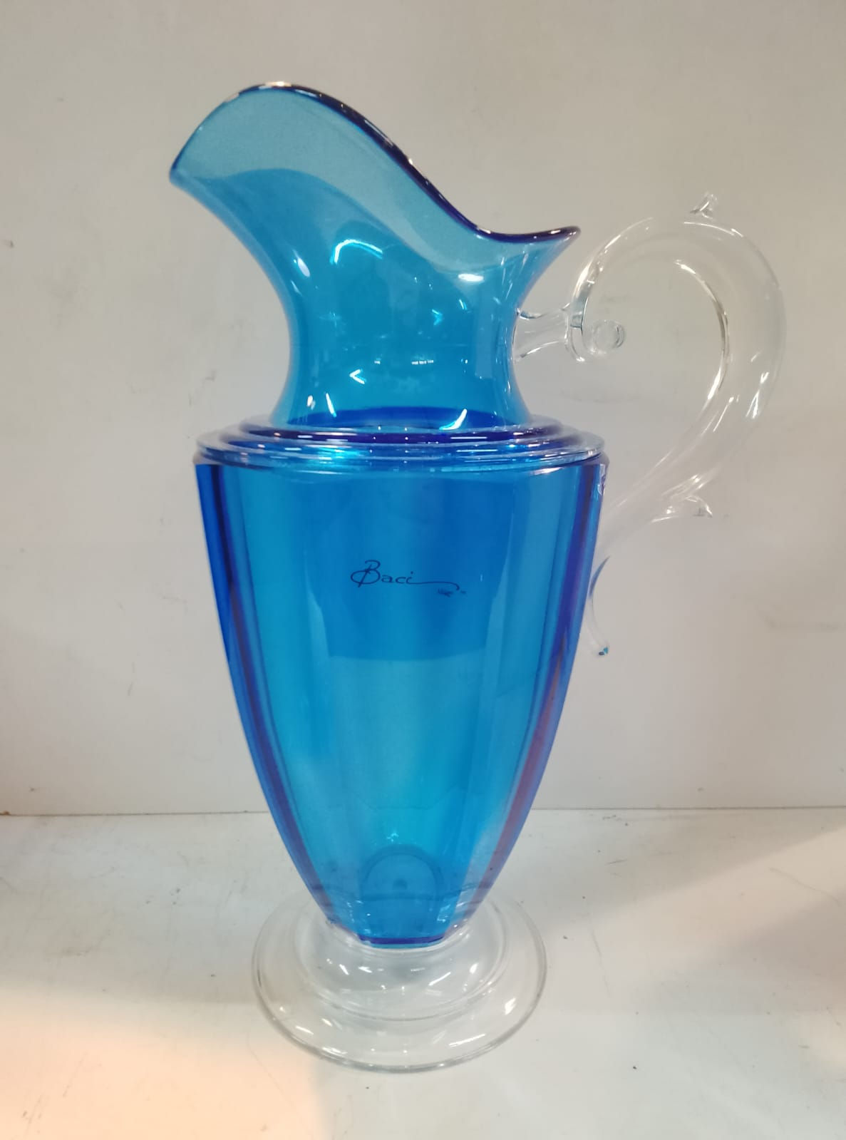 Brocca Caraffa in Acrilico Blu  BACI MILANO