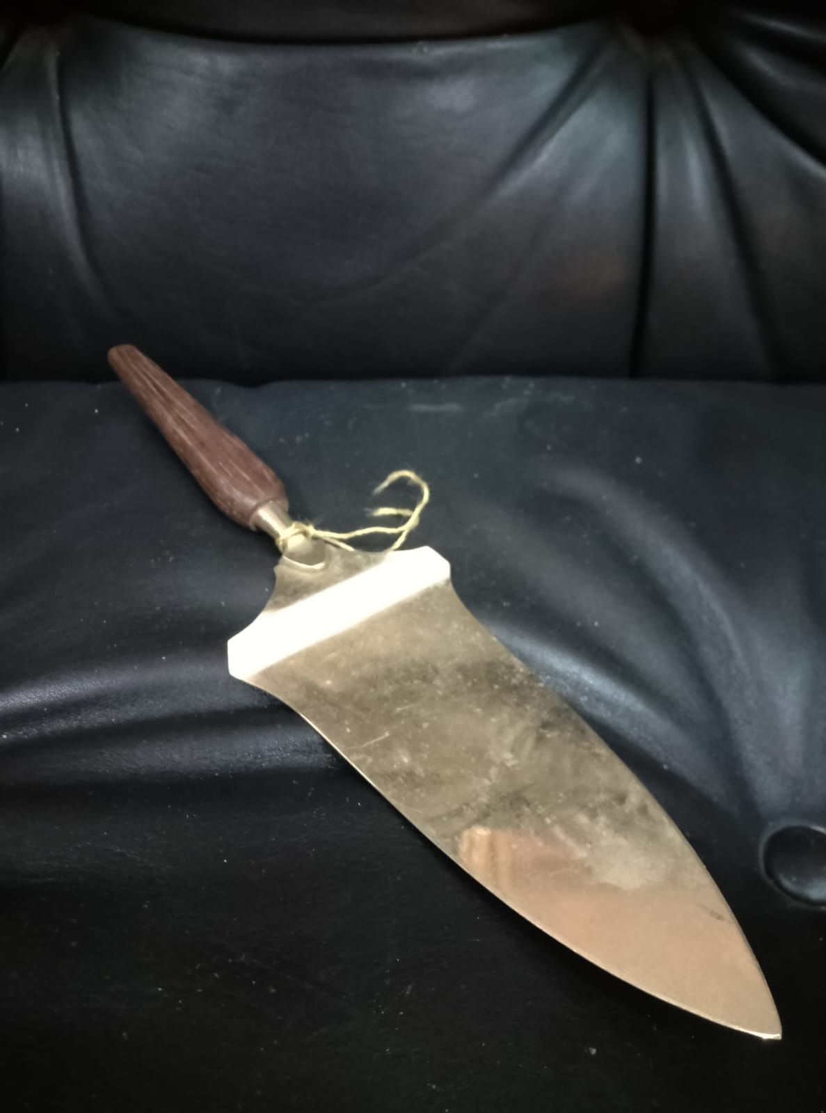 Accessorio da Cucina Paletta per Torta Oro e Legno