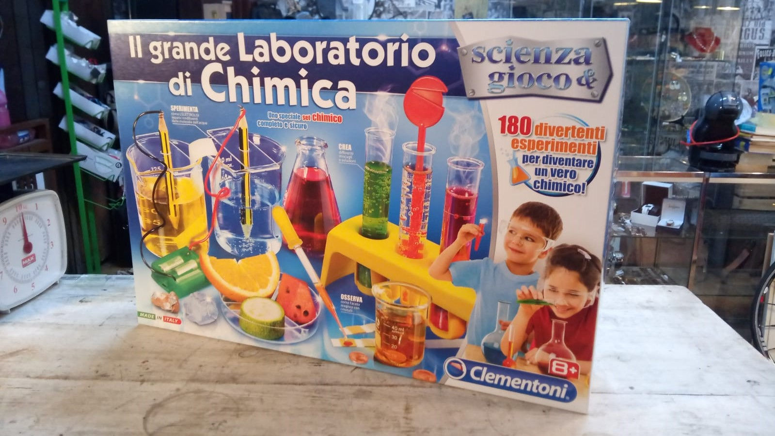 Gioco Educativo  IL GRANDE LABORATORIO DI CHIMICA  Clementoni