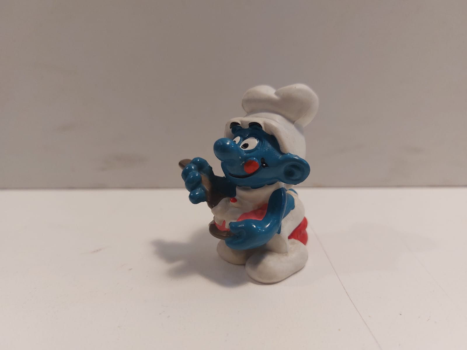 Figure PUFFO pasticcere goloso Peyo Vintage anni '80 - '90