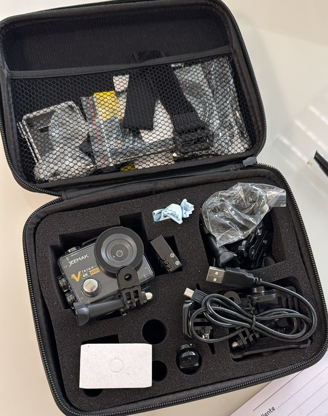 Action Camera con Kit Accessori JEEMAX