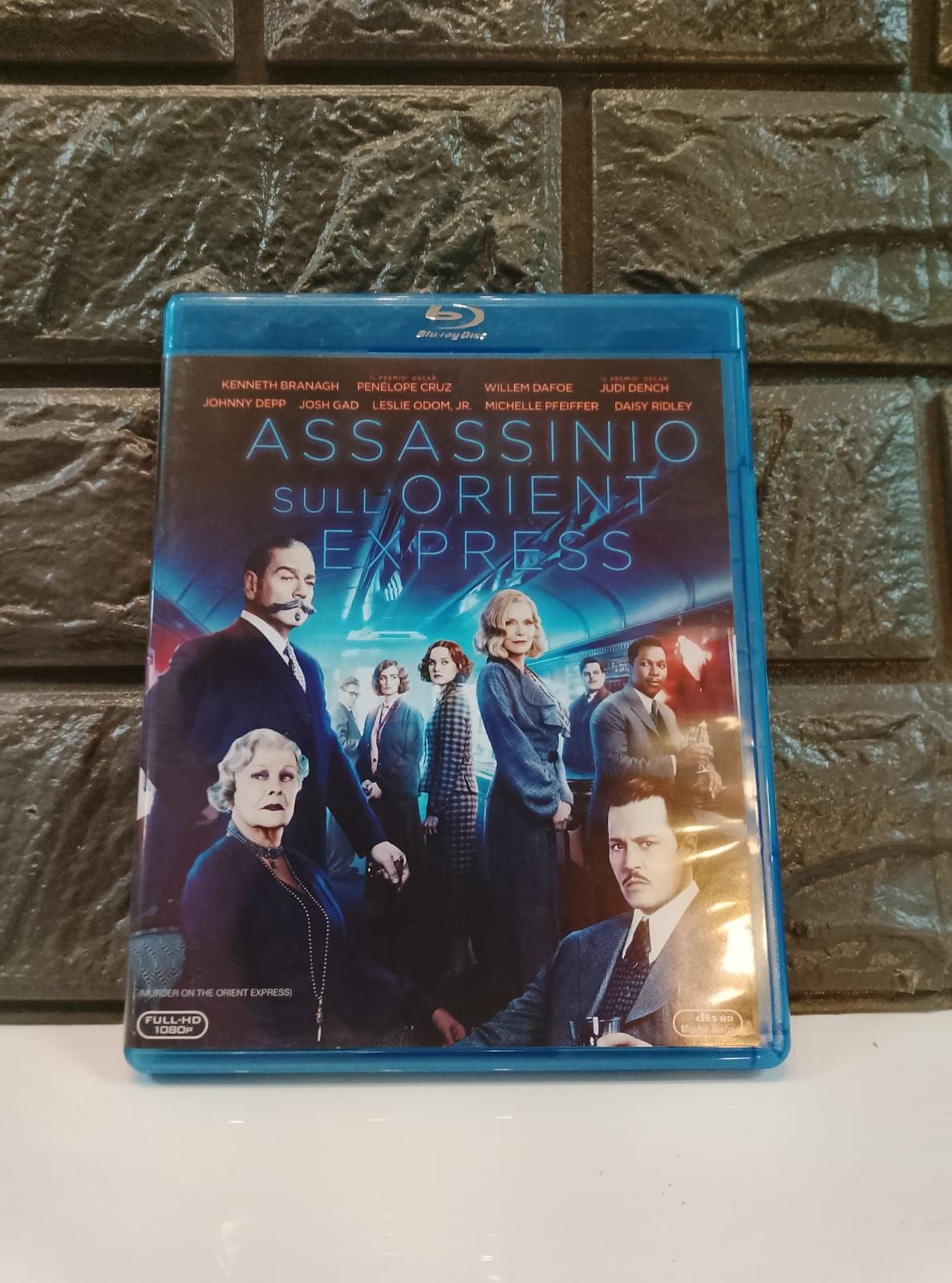 Film Blu-Ray Assassinio sull'Orient Express con J. Deep P. Cruz e M. Pfeifer