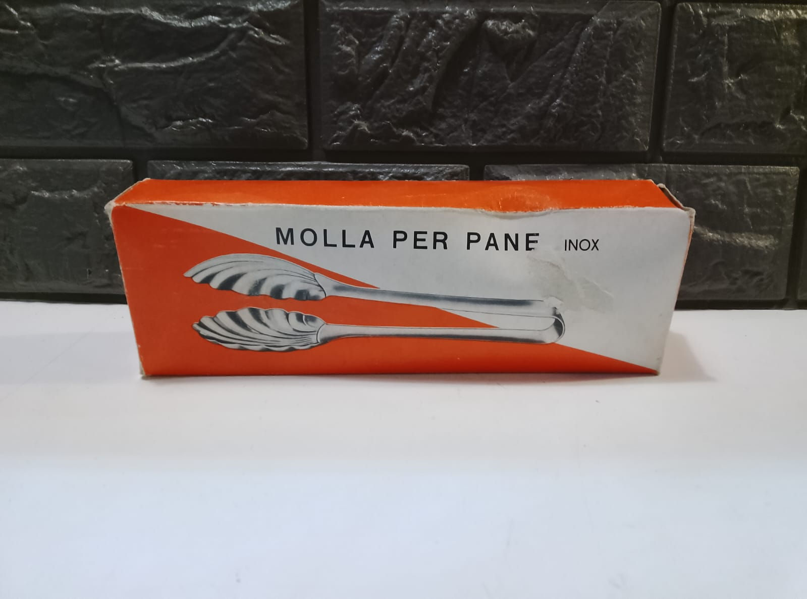 Pinza a Forbice per Pane Decoro Conchiglia