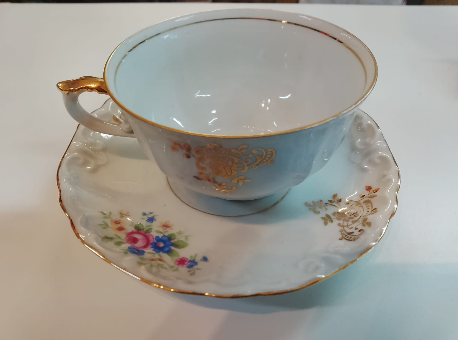 Tazza da Tè con Piattino in Porcellana Germany