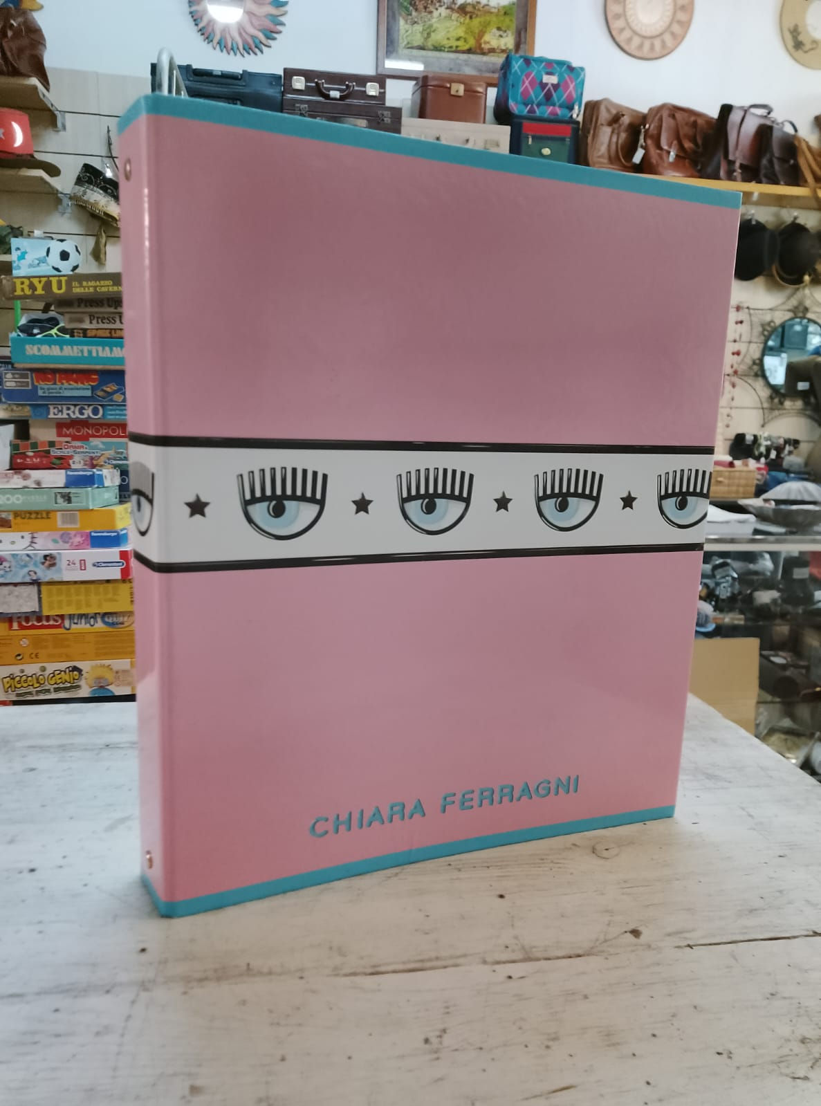 Quaderno ad Anelli Faldone CHIARA FERRAGNI