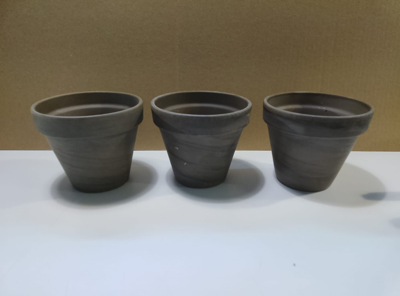 Vasetto per Piantina Effetto Cemento