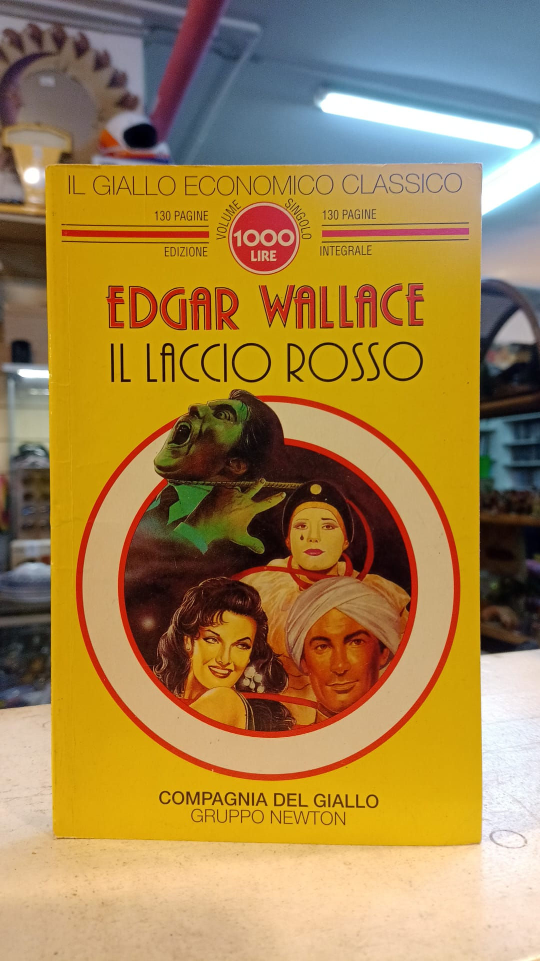 Libro IL LACCIO ROSSO di Edgar Wallace [Compagnia del Giallo NEWTON]