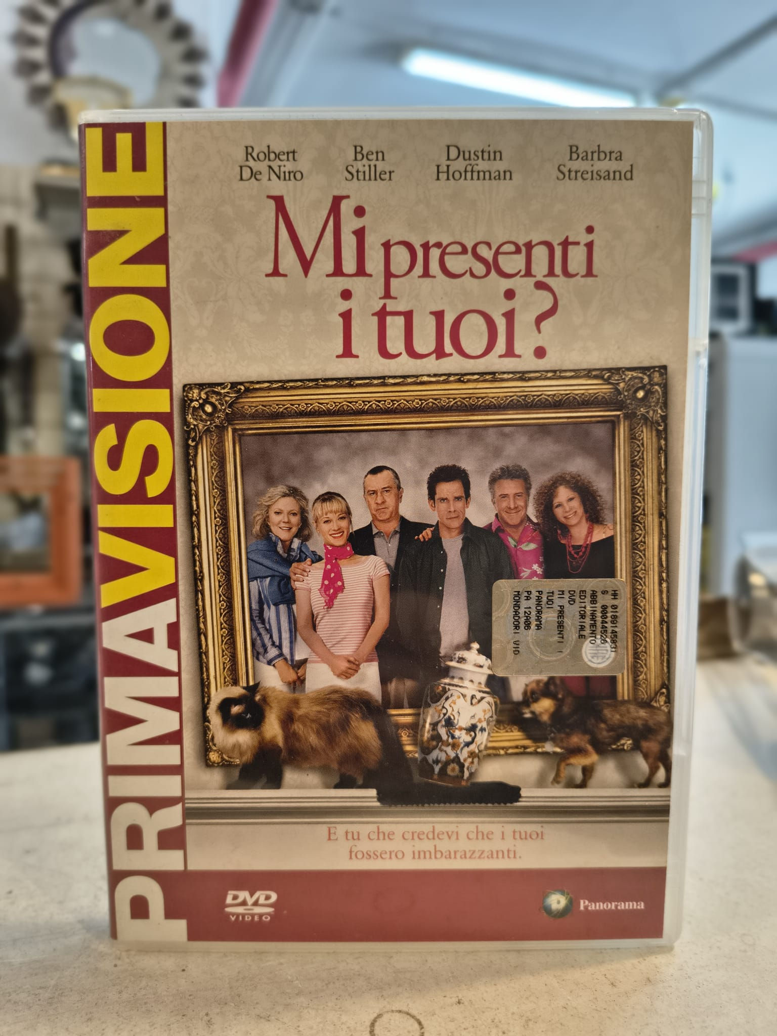 Film in dvd Mi presenti i tuoi? con De Niro B. Stiller D. Hoffman e B. Streisand