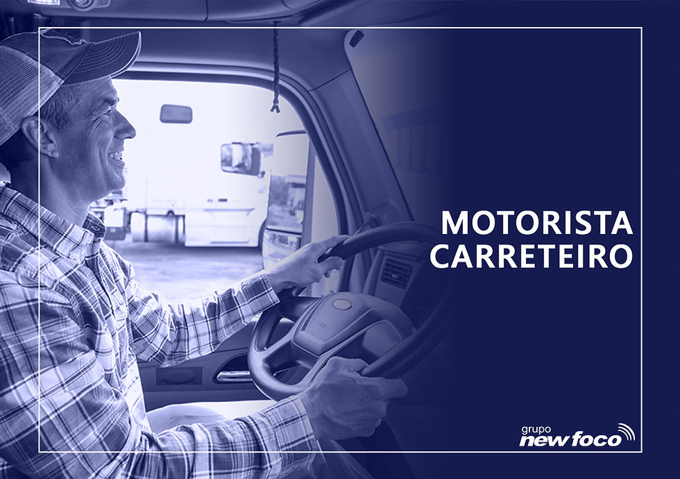 VAGAS ABERTAS: MOTORISTA CARRETEIRO