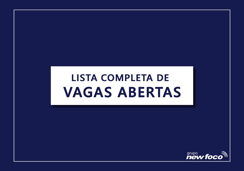 VAGAS ABERTAS