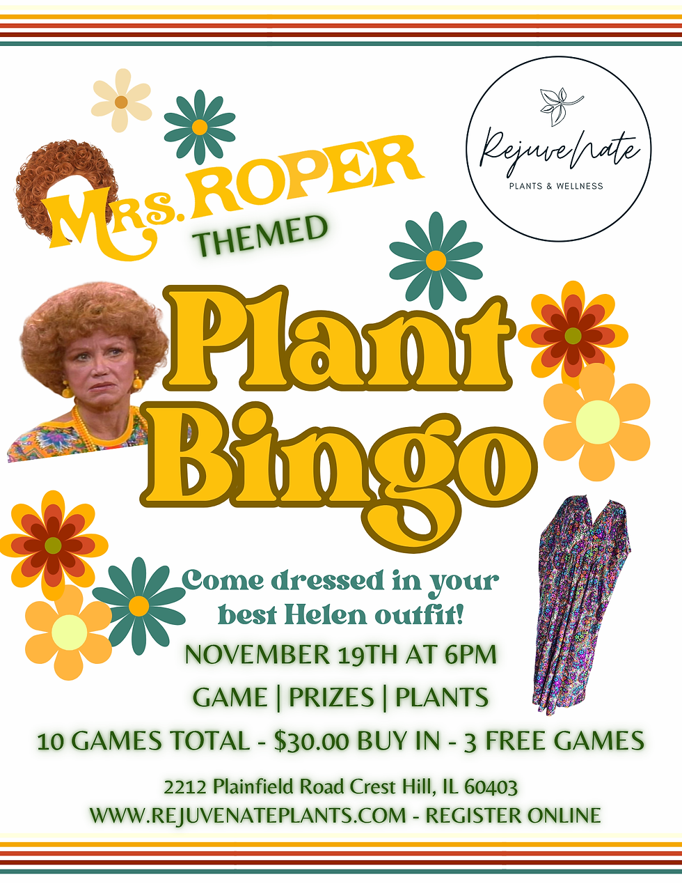 Plant Bingo - Mrs. Roper Style 