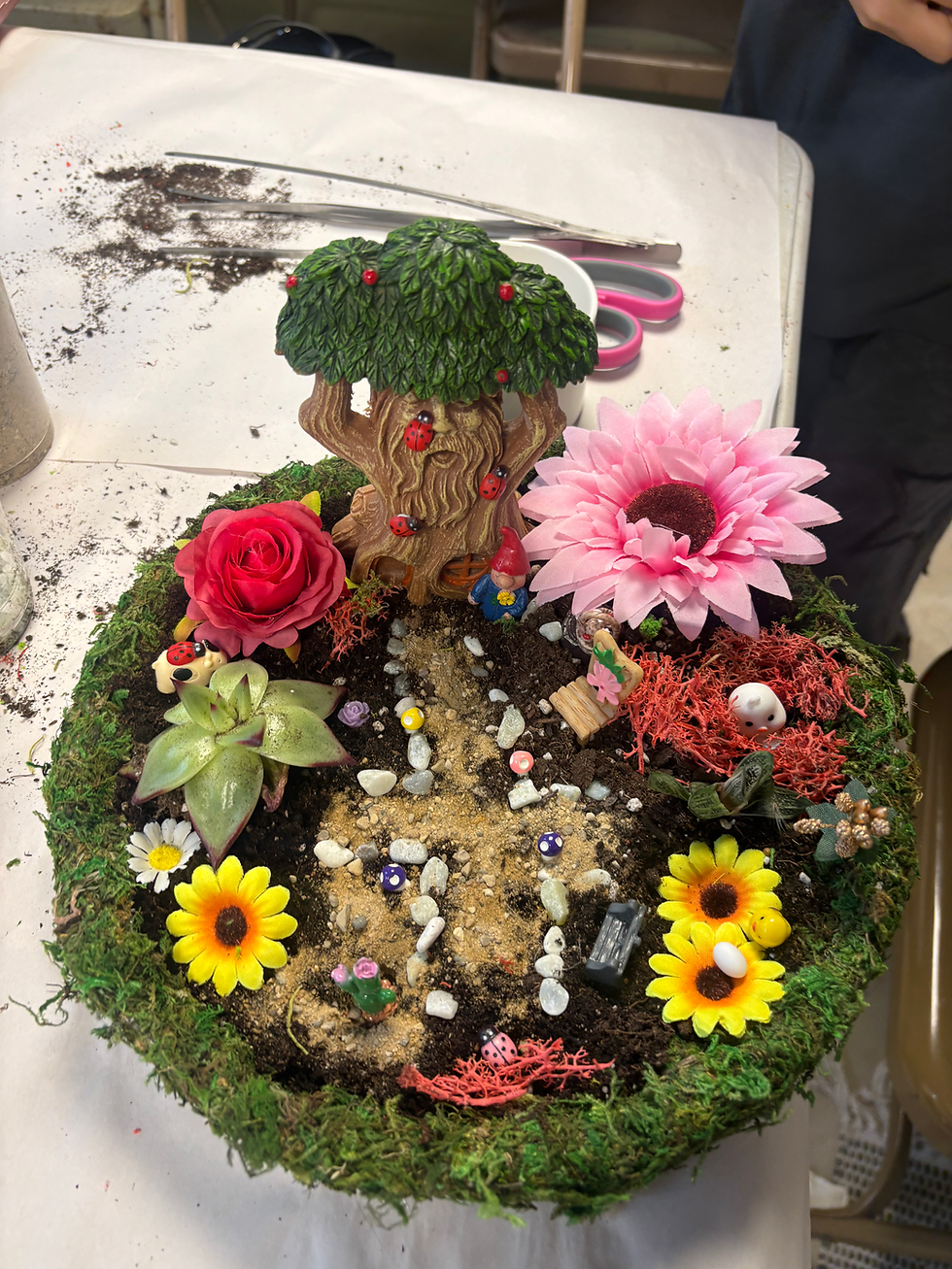 DIY Fairy Gardens - Drop In Day