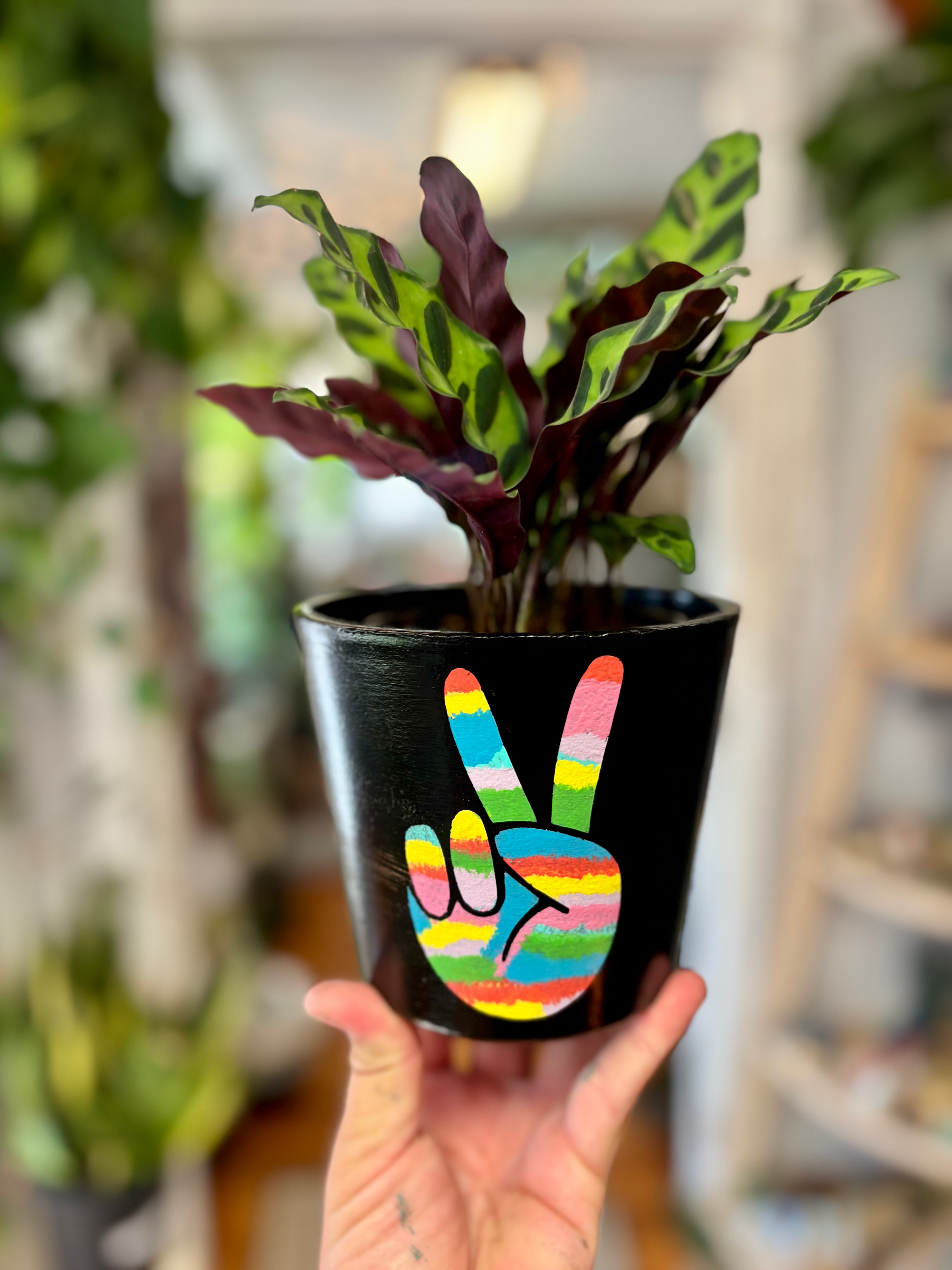 Peace Sign Planter