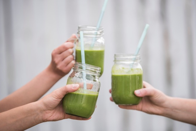 Up your veggie intake with a daily green smoothie