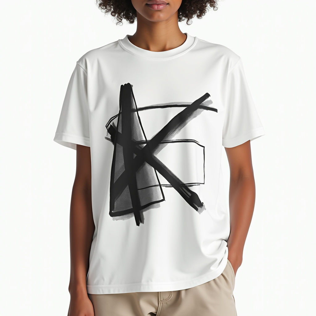 Abstract Lines T-Shirt