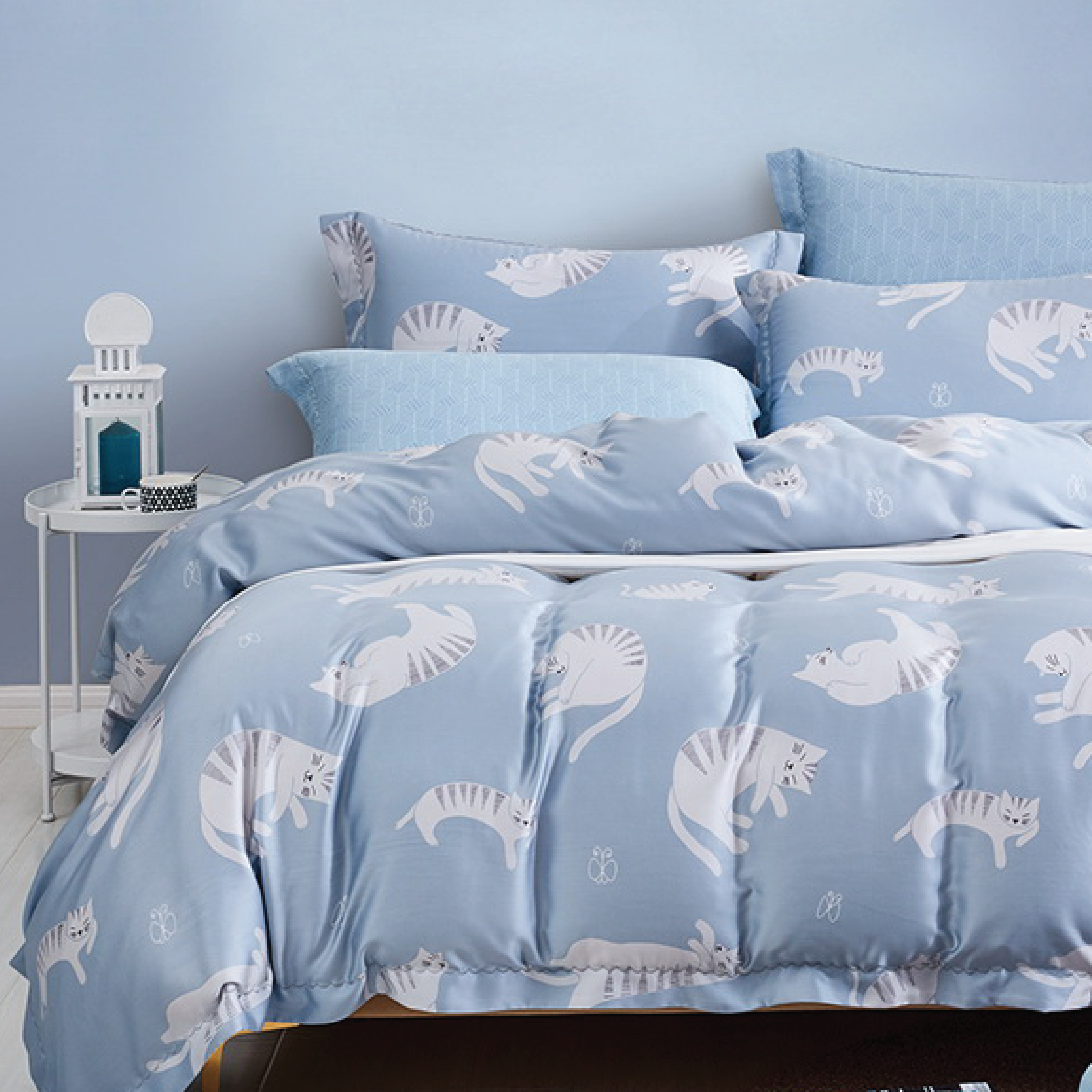 100% Printed Austrian Tencel™ - Purrfect