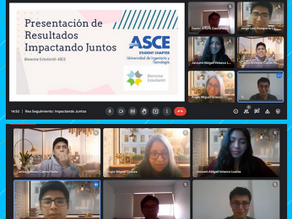 Agradecimiento a ASCE por sus talleres de procrastinación