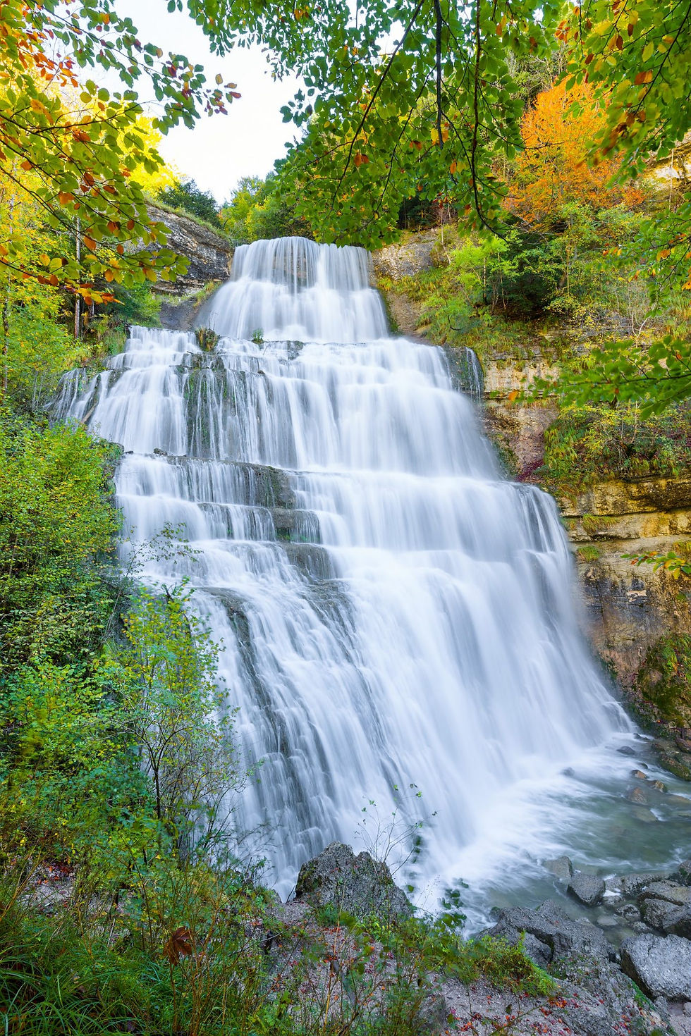 Cascade du Hérisson Jura