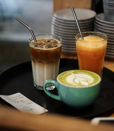 Brunch Ice Coffee Jus Maison et Matcha