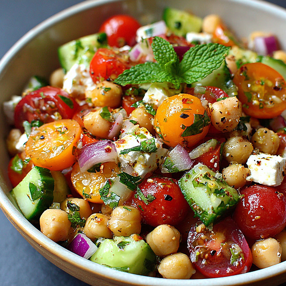 Salade composée estivale