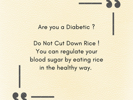 Diabetes and Rice ?!