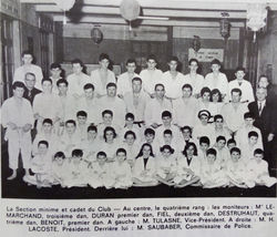 Judo-Club-Minimes-Cadets-1965
