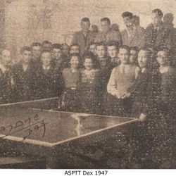 ASPTT-Dax-Tennis-de-Table-1947