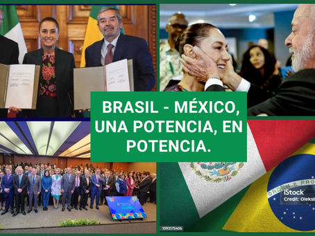 Brasil – México, una potencia, en potencia.