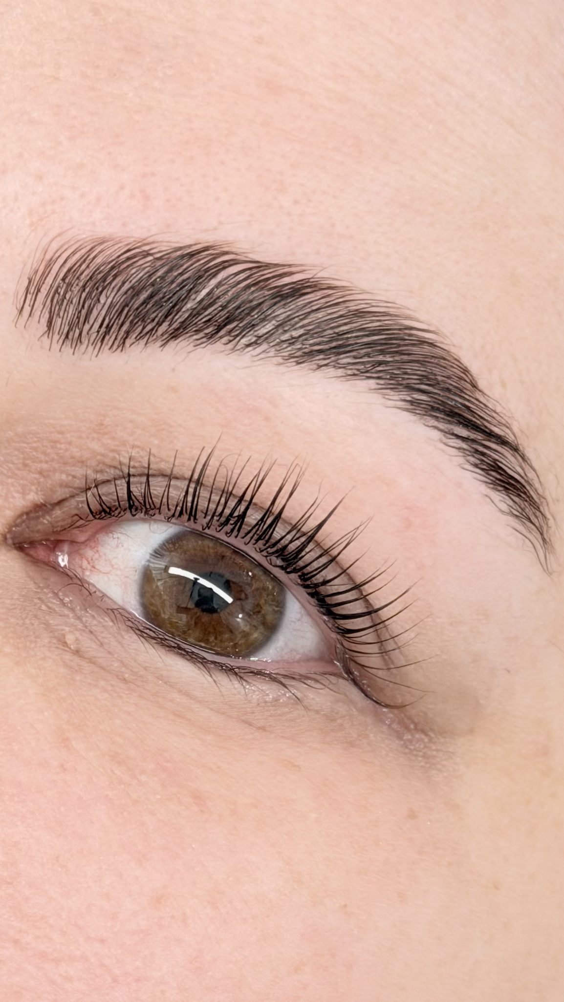 Lash lift coréen + Browlift