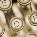 Vintage Typewriter Keys