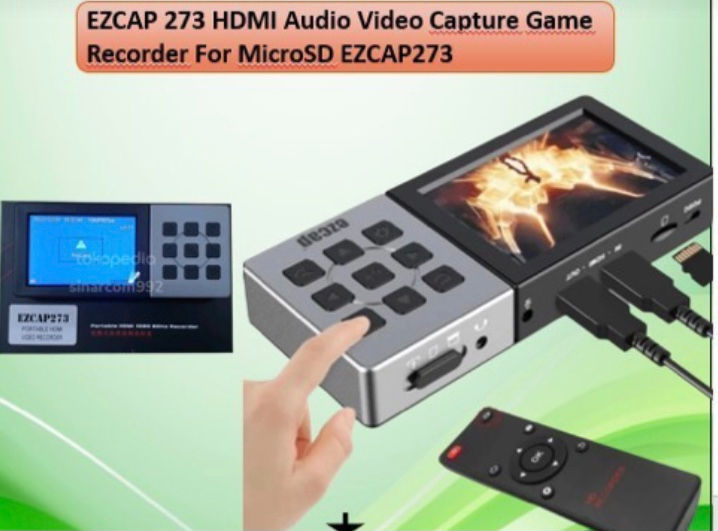 video recorder EZVAP273 portable hdmi