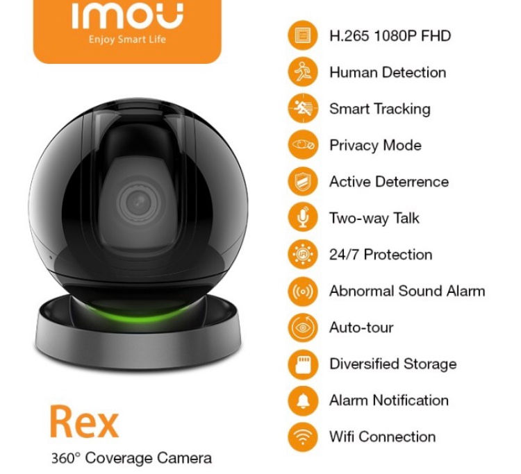 Imou Rex IPC-A26LP Indoor PTZ 2MP
