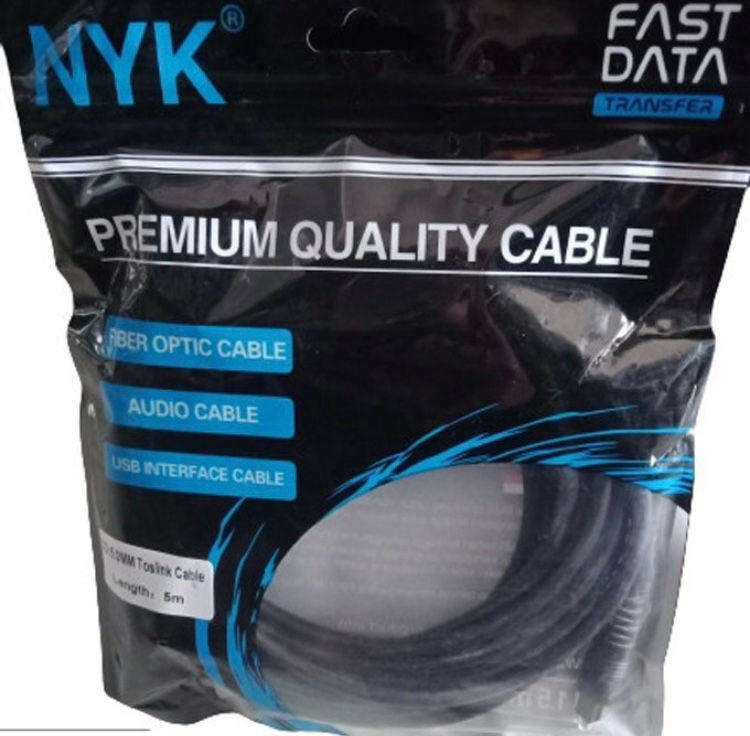 kabel fiber optik audio NYK 5mtr