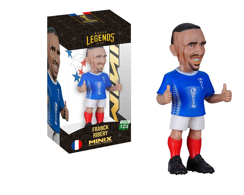 Miniatura: Minix Ribéry #123 - World Legends Cup