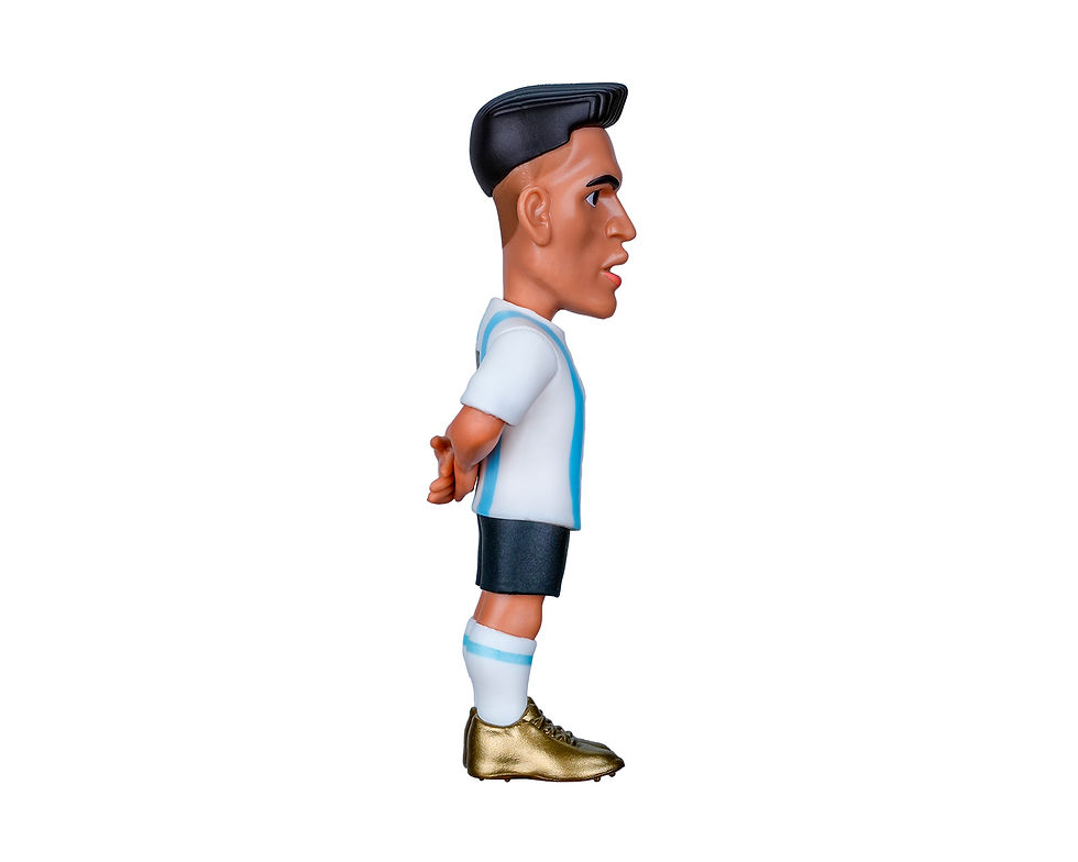 Miniature : Figurine Minix Lautaro Martínez Argentine vue droite joueur football officiel collection