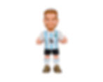 Minix Alexis Mc Allister #111 figurine Argentine football officiel vue de face collection PVC