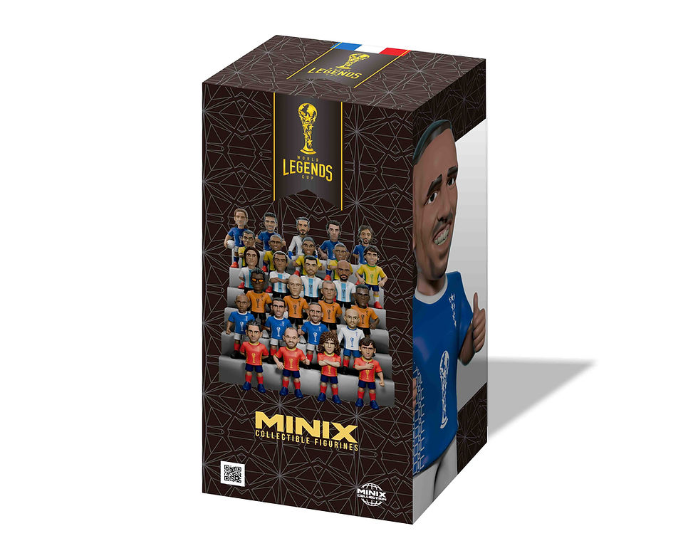Miniatura: Minix Ribéry #123 - World Legends Cup