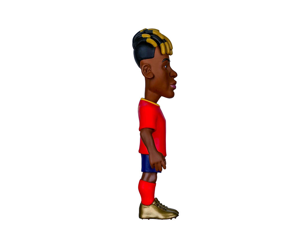 Miniature : Figurine Minix Williams Espagne vue droite joueur football officiel collection