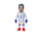 Figurine Minix Gianluigi Buffon en tenue officielle de gardien de but de l'équipe d'Italie, vue de face.