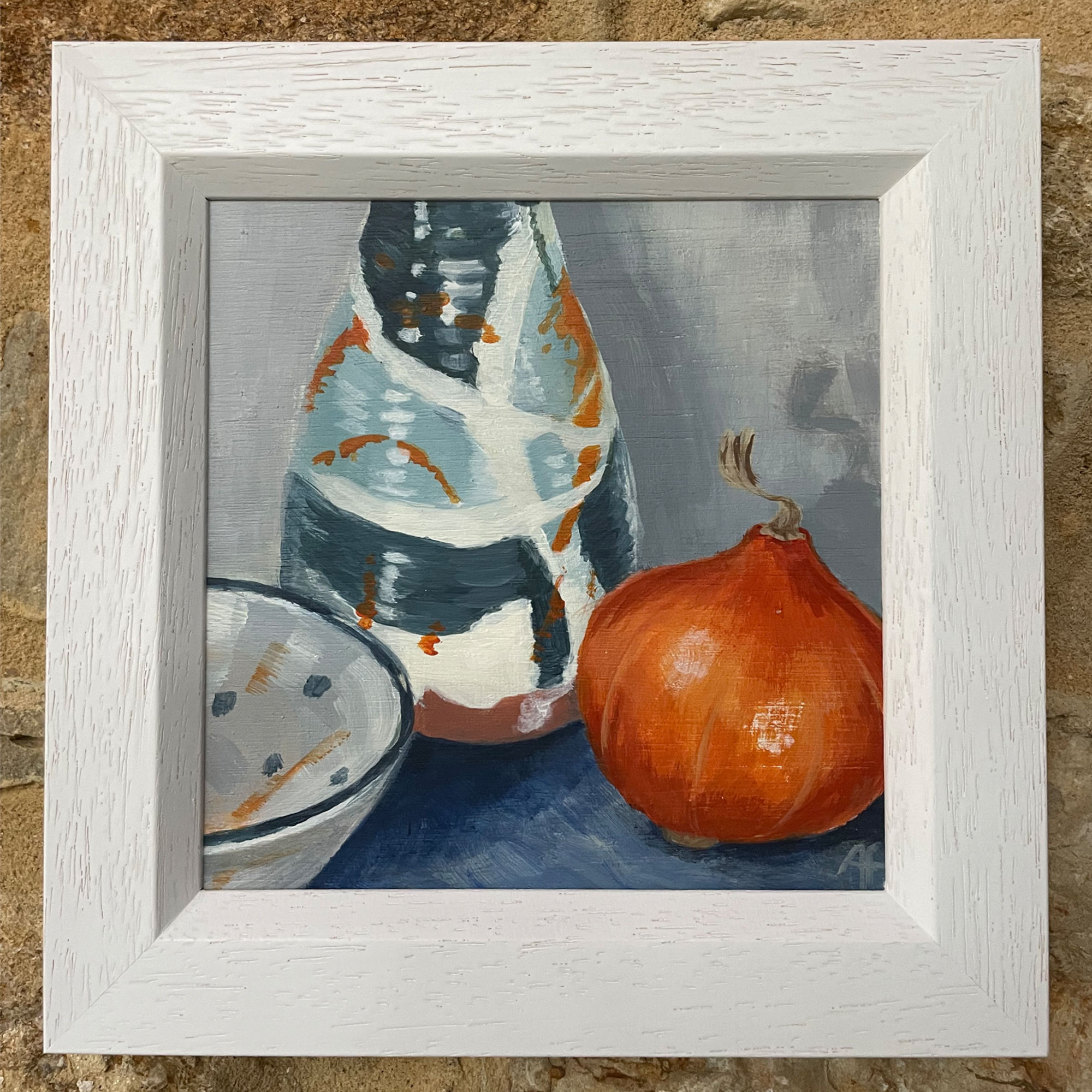 Still Life   Jug, Bowl and Squash
