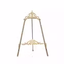 Gold Decorative Tabletop Easel