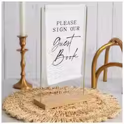 Canvas Please Sign Our Guest Book